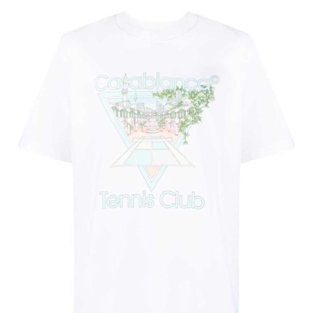 Casablanca tennis club tshirt